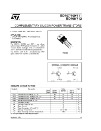 Datasheet BD712 manufacturer STMicroelectronics